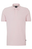 Koszulka Polo męska BOSS Pallas Light/Pastel Pink regular fit różowa (50468301-688)