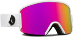 Gogle snowboardowe Volcom GARDEN MATTE WHITE/PINK CHROME (VG0122301)