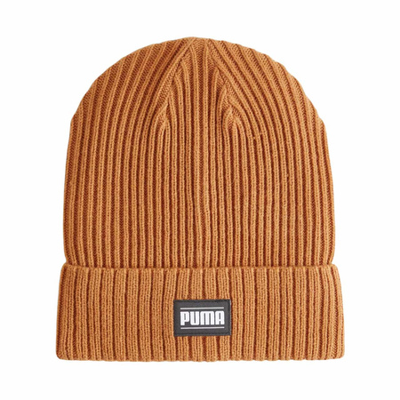 Czapka Puma Ribbed Classic Cuff Beanie jany brąz (024038 12)