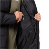 Wyprzedaż - Kurtka przejściowa męska Jack Wolfskin Deutzer Long JKT oddychający materiał czarna (1207451_6000)