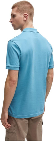Koszulka polo męska BOSS Passenger Open Blue niebieska (50507803-486)