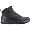 Wyprzedaż - Buty trekkingowe damskie Salomon OUTsnap CSWP zimowe outdoorwe wodoodporne czarne (L41110100)