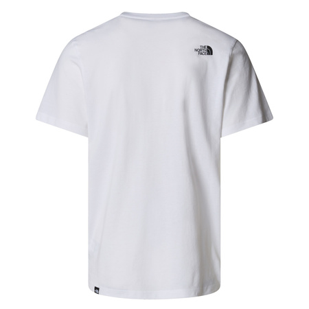Koszulka The North Face M SS EASY TEE TNF WHITE Biały (NF0A8A6CFN4)