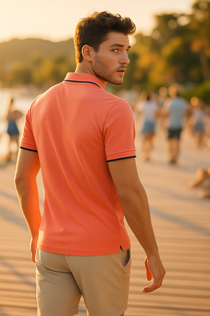 Koszulka polo BOSS Paddy Pro czerwony (50469102-649)