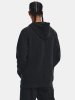 Bluza sportowa męska UNDER ARMOUR Rival Fleece Logo z kapturem kangurka czarna (1379758-001)