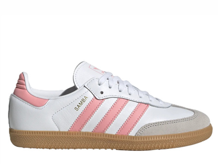 Buty damskie adidas Originals SAMBA OG J Biały (JP5480)