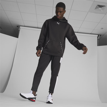 Wyprzedaż - Buty męskie Puma Equate SL 2 sneakersy treningowe skóra ekologiczna białe (310039-02)