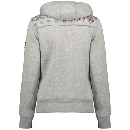 Bluza damska Geographical Norway Fespote Lady 100 Distri szara  (WU8015F/GN B-Grey7)