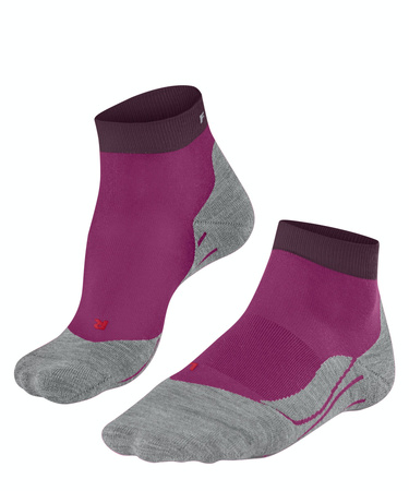 Wyprzedaż - Skarpety damskie krótkie FALKE RU4 Endurance Short Women radiant orchid (16706-8692)