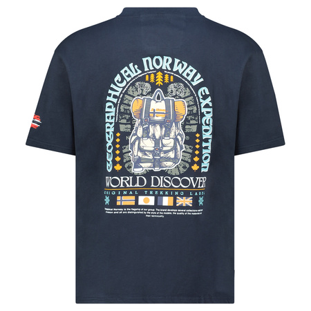 T-Shirt Geographical Norway JAKADO DB NAVY MEN 254 granatowy męska (SY10074H/GN-Navy)