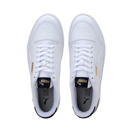 Buty sportowe męskie Puma Shuffle White White Peaco sneakersy białe (309668-05)