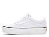 Trampki damskie białe Vans Old Skool Platform Tonal Check (VN0A3B3U42B)