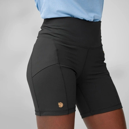 Spodnie damskie Fjällräven Abisko 6" Shorts Tights W Black (F14200146-550)