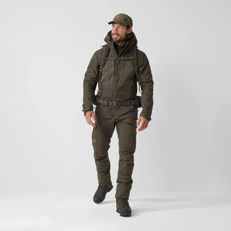 Kurtka softshell męska Fjällräven Lappland Hybrid Jacket M Dark Olive (F90170-633)