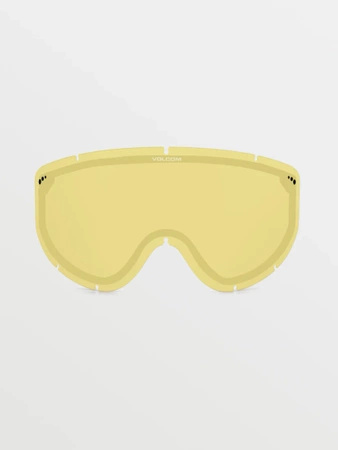 Gogle narciarskie damskie/męskie Volcom Footprints snowboardowe zimowe czerwone (VG0622303)