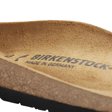 Klapki damskie Birkenstock Arizona Birko-Flor Gold złote regular szerokie (1016110)