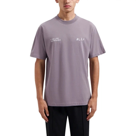 Olaf Dual Logo Tee Stone Grey (M160112-STONE-GREY)