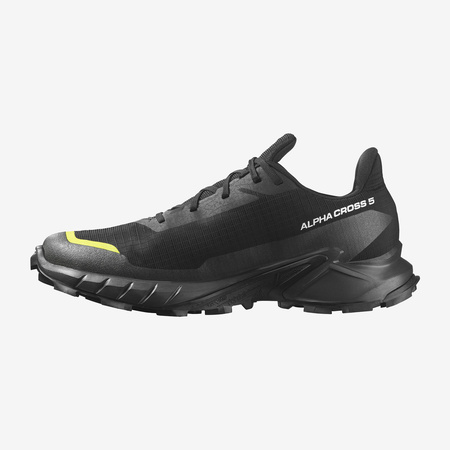 Buty trekkingowe męskie Salomon Alphacross 5 GTX sportowe gore-tex czarne (L47460400)