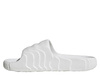 Klapki damskie/męskie adidas Adilette 22  Crystal White z wygodną profilowaną podeszwą białe (HQ4672)