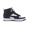 Sneakersy młodzieżowe wysokie Puma Rebound JOY Jr junior czarne (374687-01)