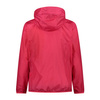 Wyprzedaż - Kurtka przeciwdeszczowa z kapturem damska CMP Woman Jacket Rain Fix Hood lekka czerwona (3X53256-37CC)