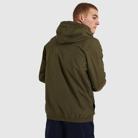 Kurtka męska Ellesse Mont 2 Jacket Khaki kangur z kapturem zielona (SHS06040-506)