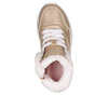 Wyprzedaż - Buty zimowe dziecięce Skechers Uno Lite Camo Dazzle sneakersy wysokie dziewczęce z futerkiem złote  (310485L-GDPK)