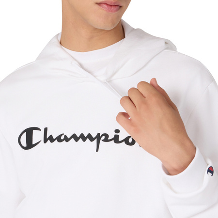 Bluza męska Champion Hooded Sweatshirt biała (221917 WW001)