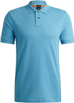 Koszulka polo męska BOSS Passenger Open Blue slim fit niebieska (50507803-486)