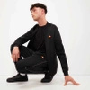 Wyprzedaż - Dres dwuczęściowy męski Ellesse Bunero Tracksuit sportowy bluza spodnie czarny (SDA14665-011)