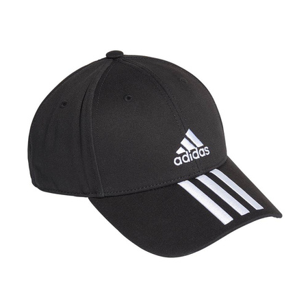 Czapka z daszkiem Adidas Bball 3-Stripes Cap Ct bejsbolówka czarna (FK0894)