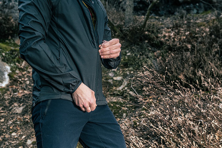 Kurtka rowerowa męska Silvini Men Jacket Vetta MJ1612 trekkingowa przeciwdeszczowa (3120-MJ1612/0811)
