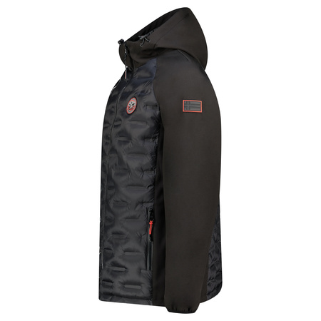 Kurtka męska Geographical Norway BAEL BLACK DB MEN 056 BLACK (WZ8113H/GN-NOIR)