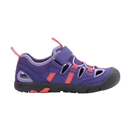 Sandały sportowe dziecięce dla chłopca/dziewczynki Trollkids Kids Kroksand Sandal dark purple/coral rose (266-154)