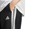 Spodnie damskie adidas Essentials 3-Stripes Fleece Loose-Fit czarne (JE1276)