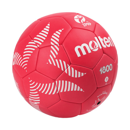 Piłka ręczna Molten czerwona (H2A1800-PL)