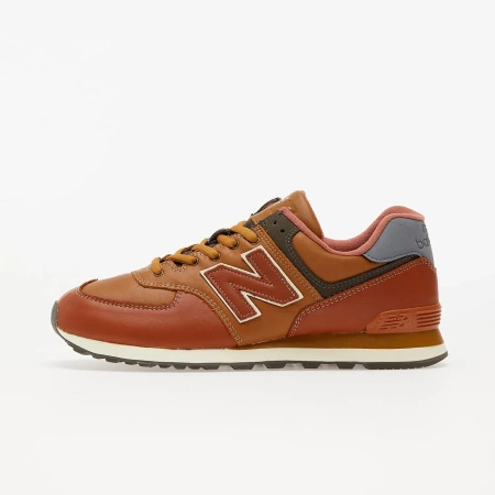 Sneakersy męskie New Balance ML574 lifestyle brown (ML574OMA)