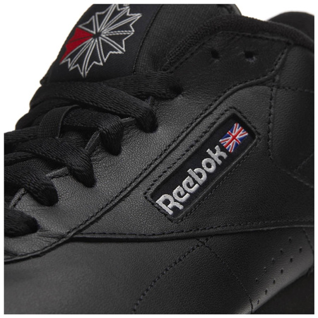 Wyprzedaż - Buty sportowe Reebok Ex-O-Fit Clean czarne z naturalnej skóry (AR3168/100000168)
