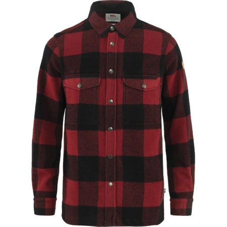 Koszula z długim rękawem męska Fjällräven Canada Shirt M Red (F90631-320)