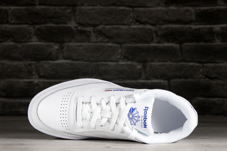 Wyprzedaż - Buty sportowe męskie Reebok Club C 85 sneakersy tenisówki białe (AR0459/100000158)