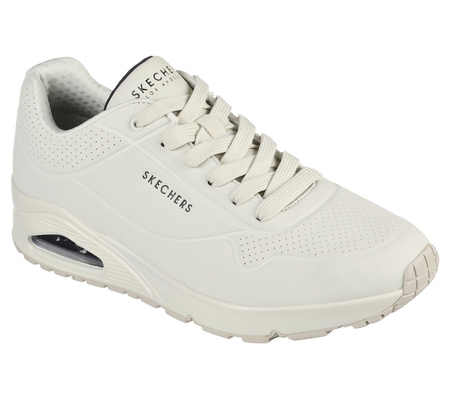 Buty sportowe męskie Skechers Uno Stand On Air sneakersy beżowy (52458-OFWT)