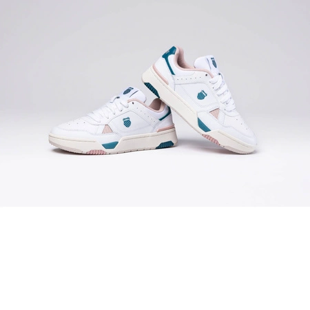 Wyprzedaż - Tenisówki damskie sportowe K-Swiss Match Pro LTH buty sneakersy białe (98905-980-M)