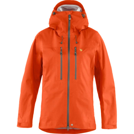 Kurtka softshell damska Fjällräven Bergtagen Eco-Shell Jacket W Hokkaido Orange (F86631-208)