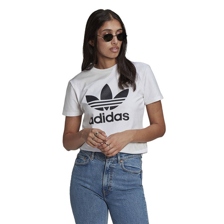 Koszulka damska biała adidas Adicolor Classic Trefoil (GN2899)