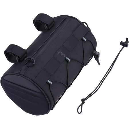 Wyprzedaż - Torba na kierownicę BBB BarrelPack 3L rowerowa sakwa wodoodporna czarna (BSB-151L)