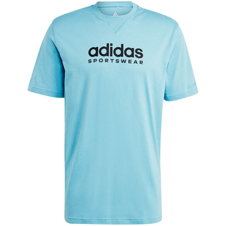 Koszulka sportowa adidas All SZN Graphic Tee M t-shirt niebieska (IC9820)