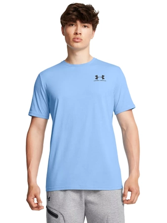 Koszulka sportowa męska Under Armour Sportstyle treningowa niebieska (1326799-469)