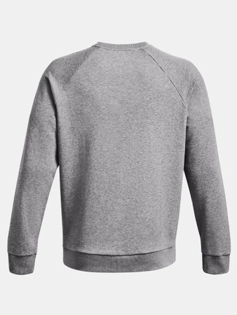 Bluza męska UNDER ARMOUR FLEECE CREW sportowa szara (1379755-025)