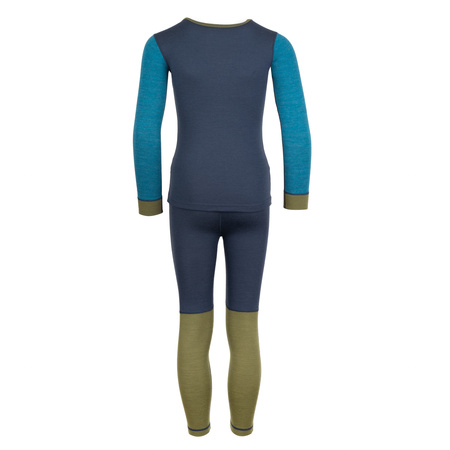 Warstwa podstawowa Trollkids Kids Merino Baselayer Set II dla chłopca/dziewczynki (644-355)