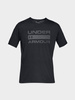 Wyprzedaż - Koszulka sportowa męska Under Armour t-shirt treningowa czarna (1329582-001)